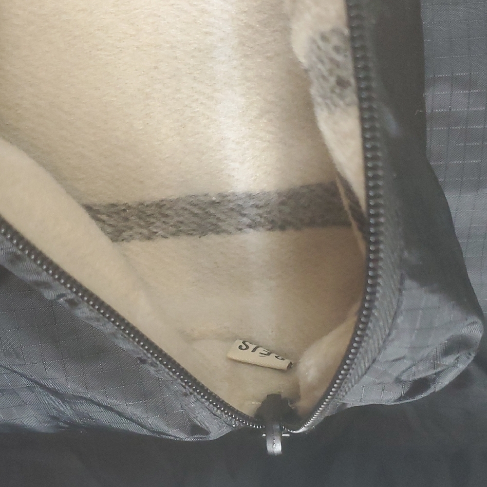 BEIS Black Hooded Cape With Front Pocket - Picture 10 of 16